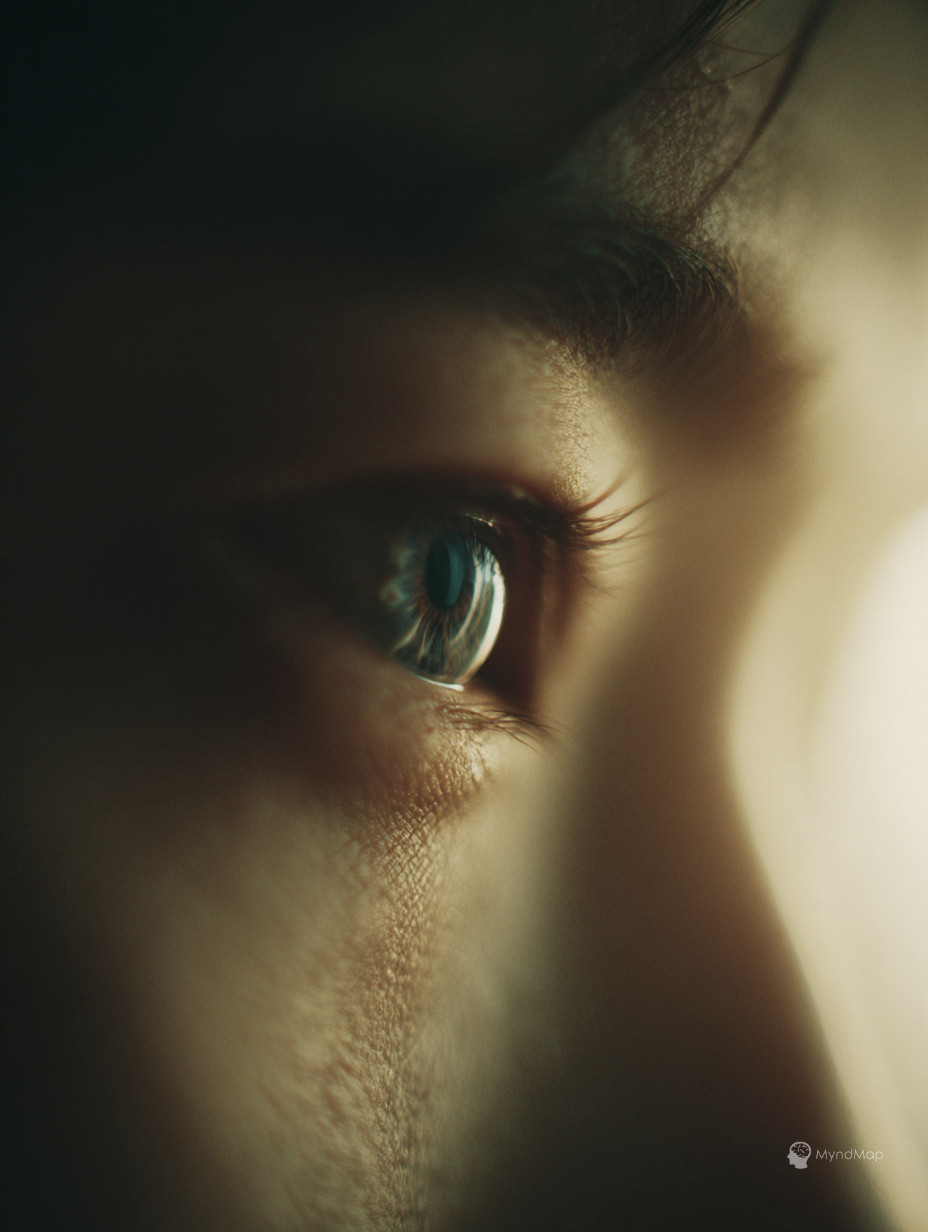 A contemplative MyndMap still for 24 February 2026 — notice first.